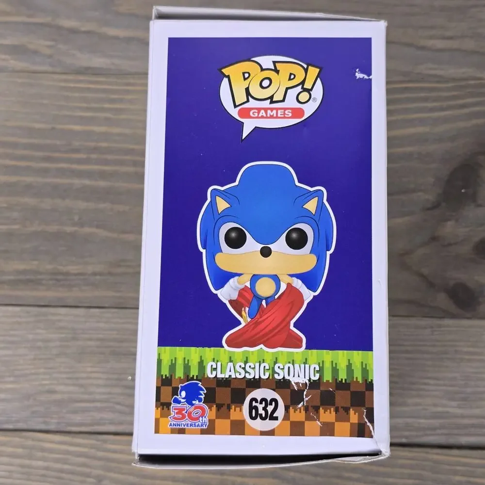 Funko Pop! Ganes: Sonic the Hedgehog - Classic Sonic #632 - Box n Fair Condition